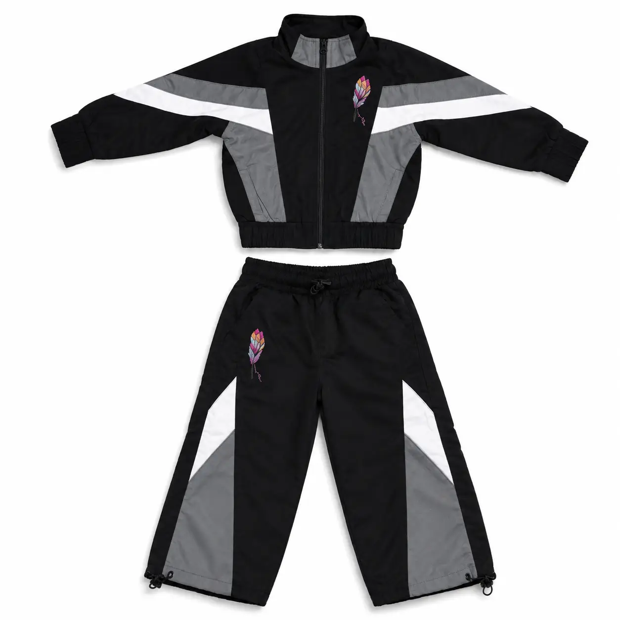 90AC54B3-36FE-4667-88AD-362708A96D1A Kids Windbreaker Set outerwear for school, travel, and outdoor play