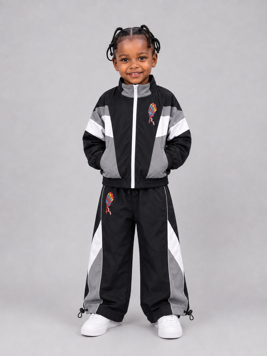 F9D0041D-9C88-43E8-9B8D-B906E904D188 Kids Windbreaker Set lightweight jacket and pants set